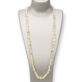 Κολιέ Charleston Semi-precious Stones Tumbled Stone - Elegance and Style for