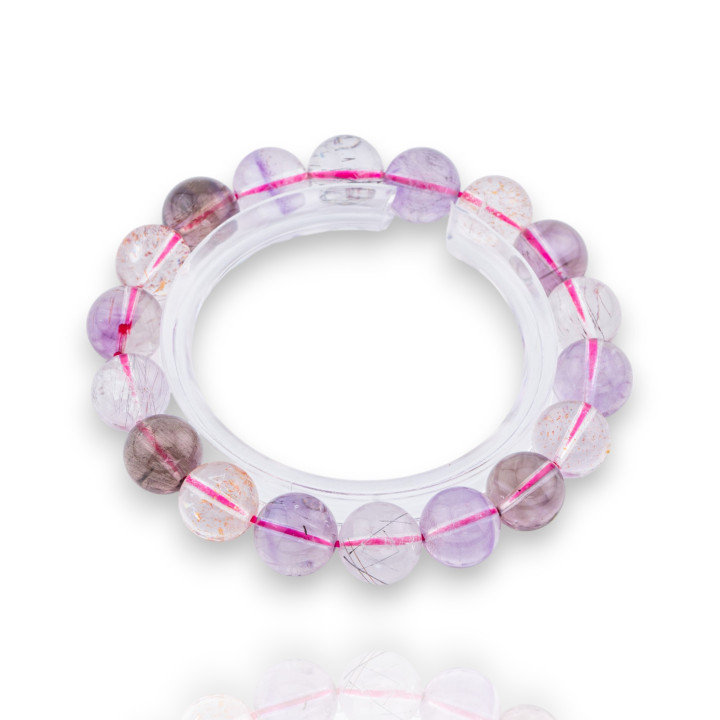Round Ametrine Bracelet 11mm