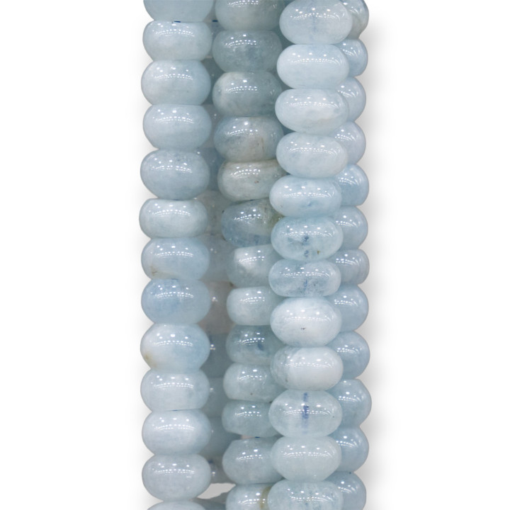 Aquamarin Rondelle 10x07mm