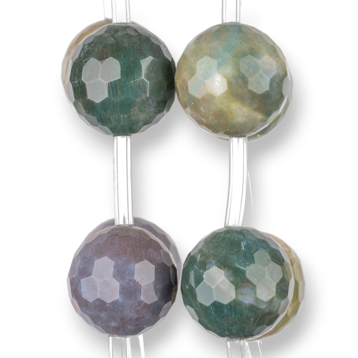 Ινδικός Αχάτης Faceted 25mm 8τμχ