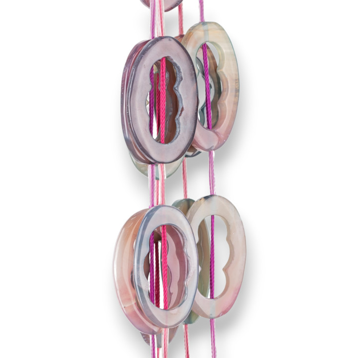 Placa Agata Perforada 21x45mm MOD1