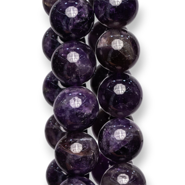 Smooth Round Amethyst 18mm Rough