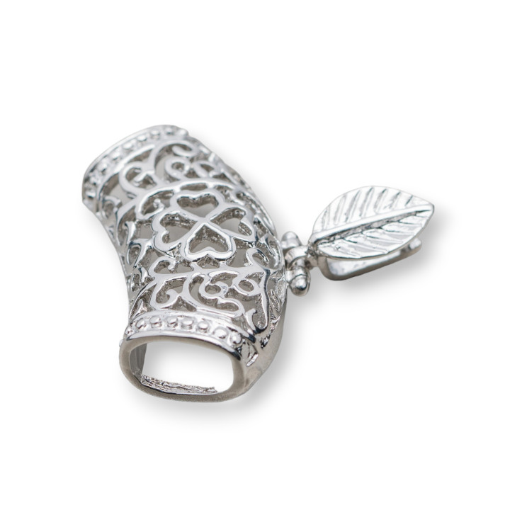 Bases Pour Pendentifs Crochet Laiton Sans Nickel 30x30 20pcs MOD3