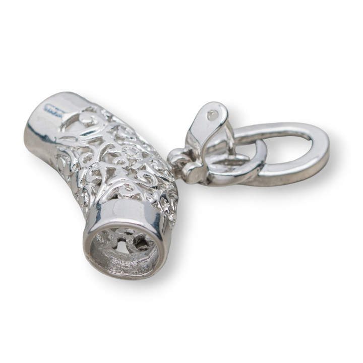 Basi Per Pendente Gancio Di Ottone Senza Nickel 35x30 20pz MOD1