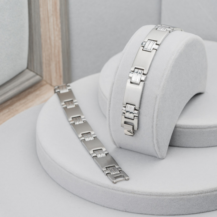 Bracciale Di Acciaio Larghezza 13mm Mod23407