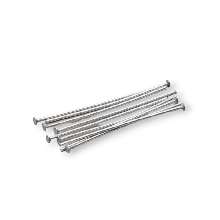 Flachkopf Stahlnägel 0,7x20mm 100gr