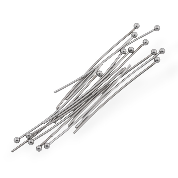 Chiodini Spilli Di Acciaio Testa Tonda 0,7x30mm 80gr