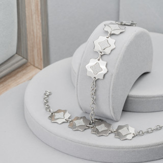 Bracelet en acier satiné Largeur 23 mm - Code 23381