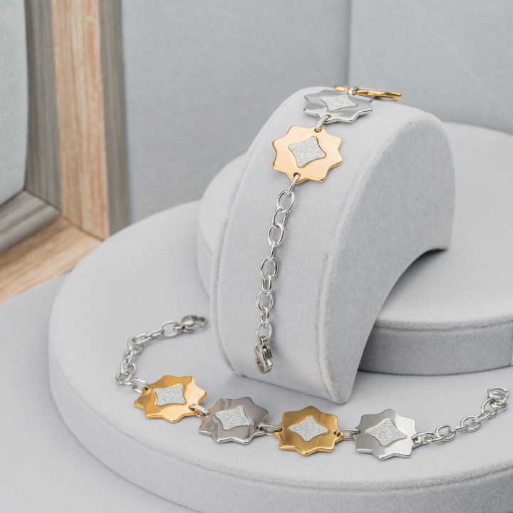 Pulsera Acero Satinado Ancho 23mm - Cod. 23425