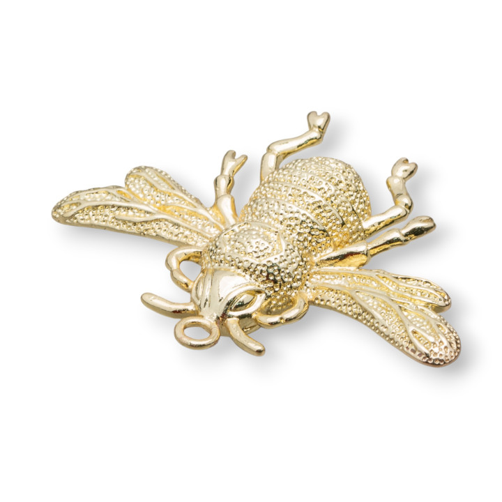 Gebürstete Bronze Komponente Api 40x55mm 6St Golden