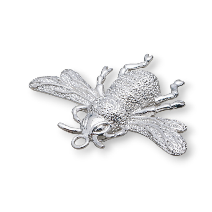 Componente Di Bronzo Spazzolato Api 40x55mm 6pz Rodiato