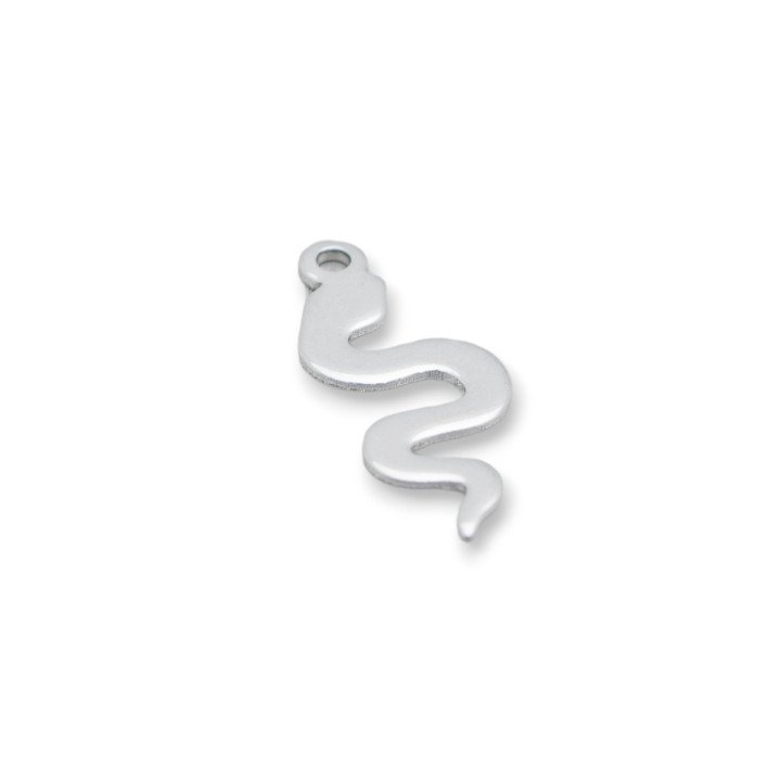 Pendant Snake Steel Component 07x20mm 120pcs