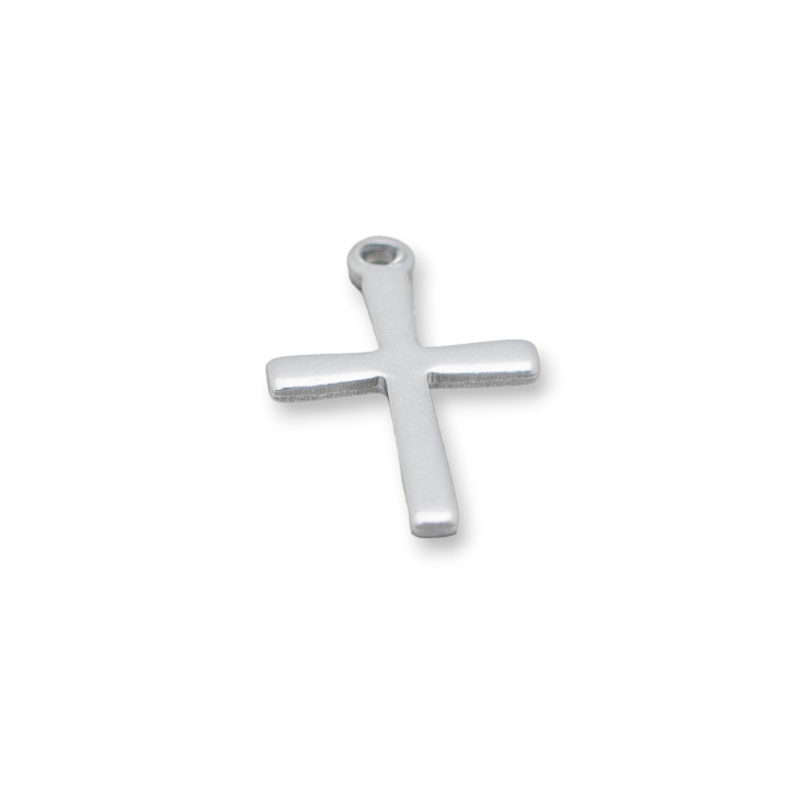 Pendentif croix en acier inoxydable 316 12x20mm 100pcs