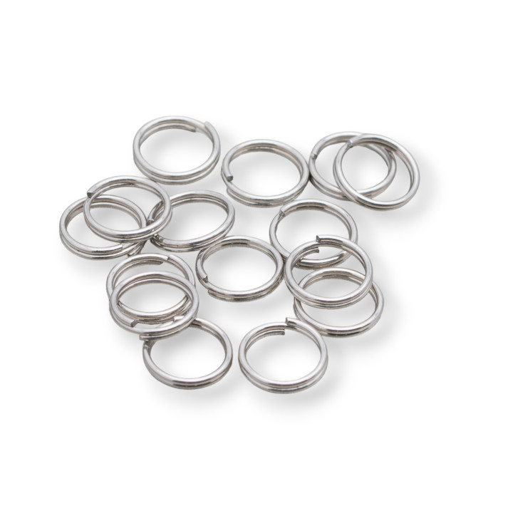 0,6x10mm Acier Brise ' Anneau Compteur Maille 100gr