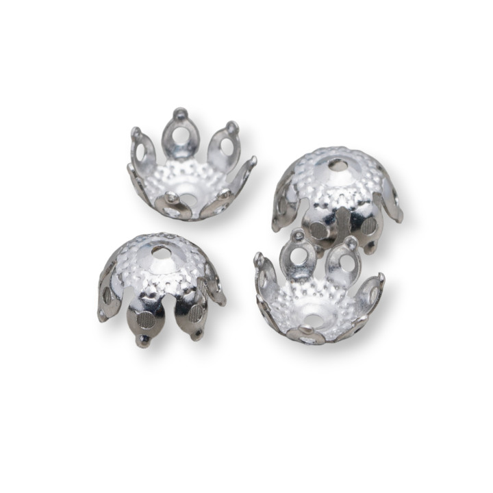 Coppette Di Acciaio 316 Forato 10mm 100gr