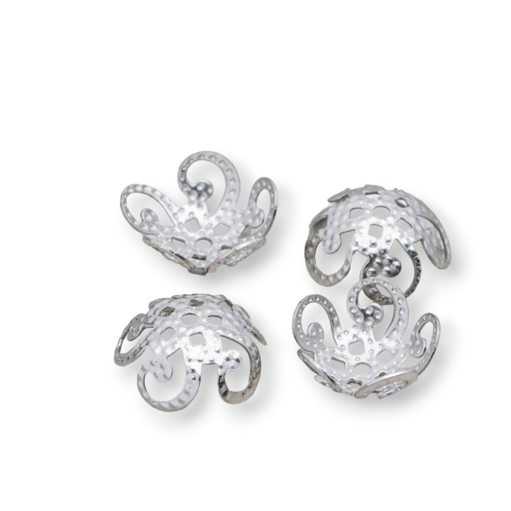 Coppette Di Acciaio 316 Forato 10mm 100gr MOD2