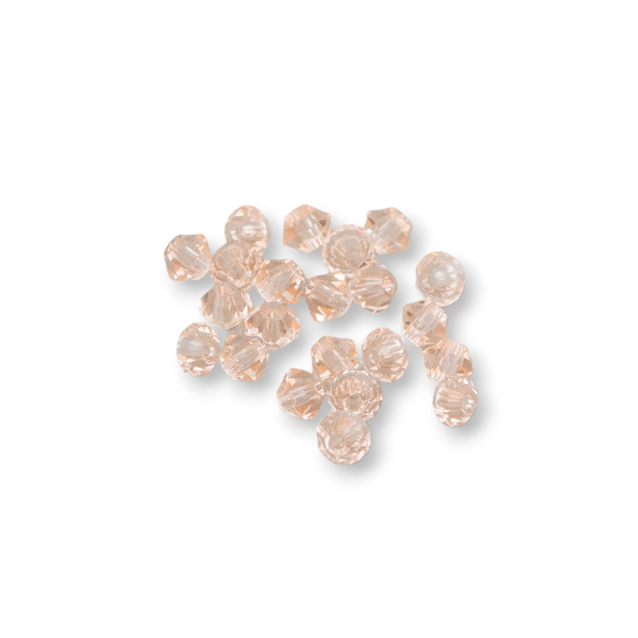 Swarovski Bicone Crystals 03mm Brand Preciosa - 100 τμχ - Βερίκοκο