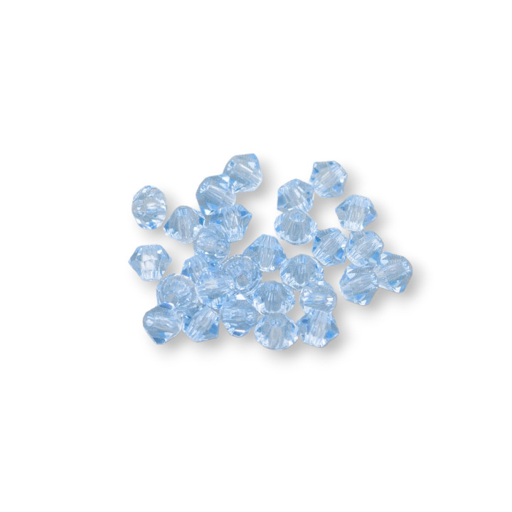 Cristalli Swarovski Bicono  3mm Marca Preciosa - 100pz - Fiordaliso