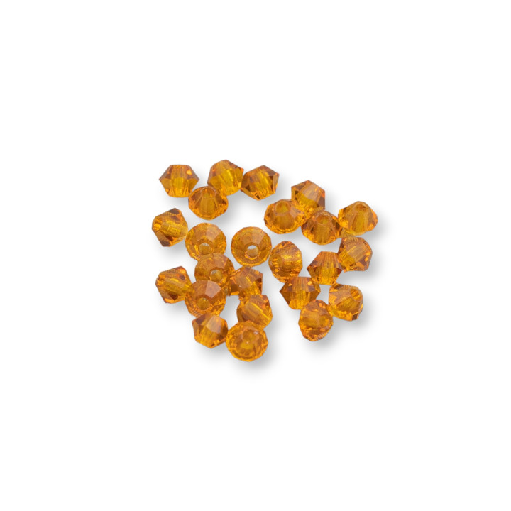 Cristaux Swarovski Toupie 03mm Marque Preciosa - 100pcs - Marron