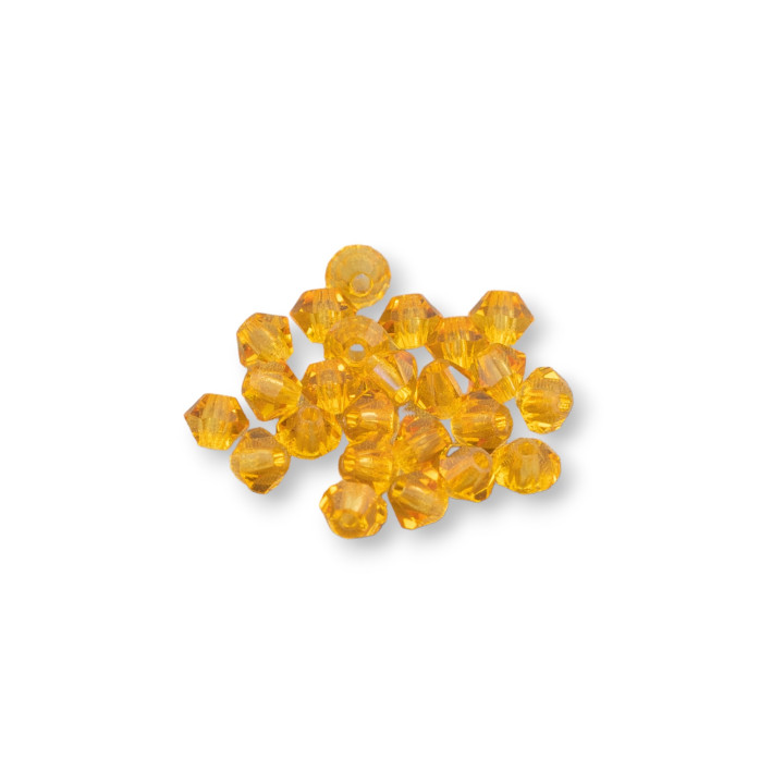 Bicone Swarovski Crystals 03mm Preciosa Brand - 100pcs - Honey