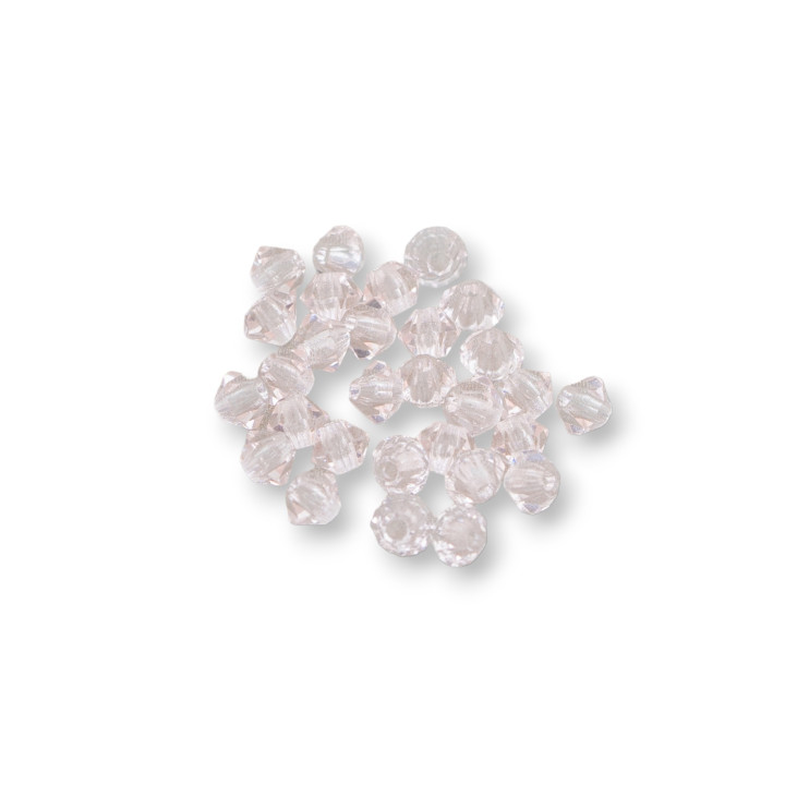 Swarovski Bicone Crystals 03mm Brand Preciosa - 100pcs - Powder Pink