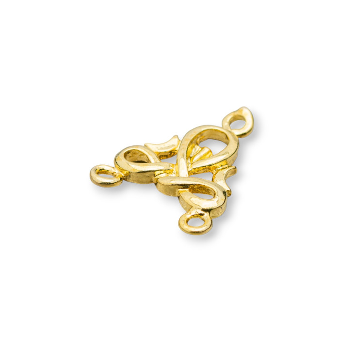 Brass Chandelier Connector Spacer 15x18mm 80pcs Golden