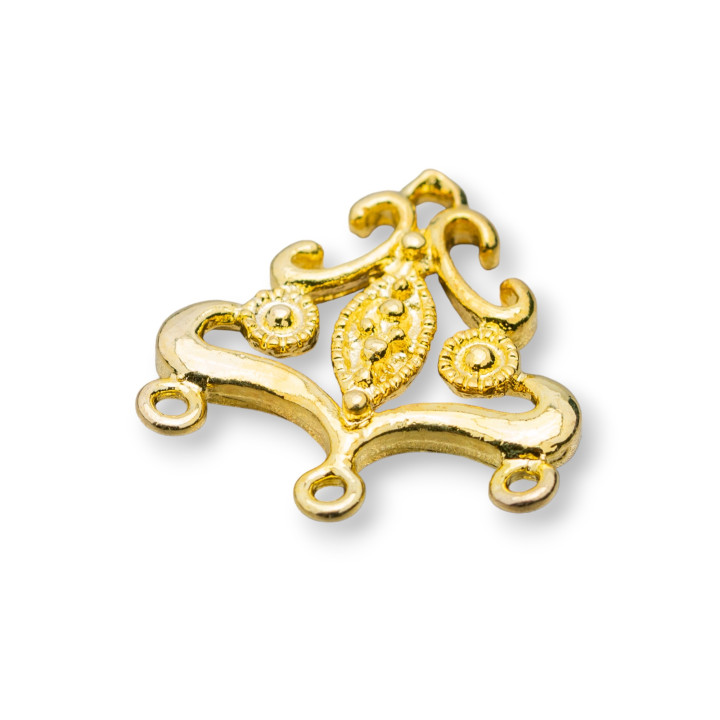 Brass Chandelier Connector Spacer 21x21mm 50pcs Golden