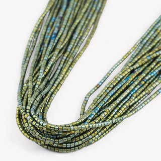 Ematite Verde Cilindro 1,5x1,5mm