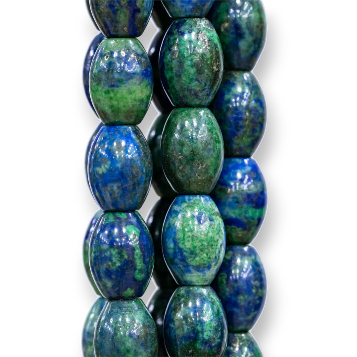 Lapis Lazuli Afghanistan (Chrysocolle) Riz 10x14mm