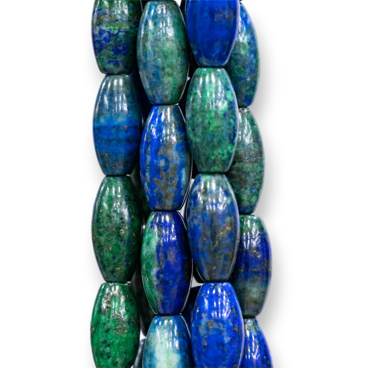 Lapis Lazuli Afghanistan (Chrysocolla) Rice 10x16mm