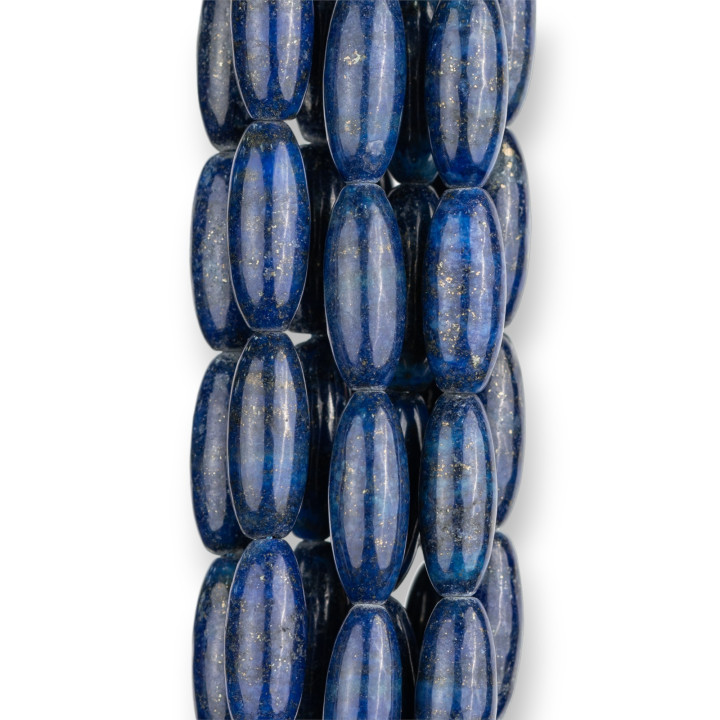 Natural Blue Lapis Lazuli Rice 08x20mm