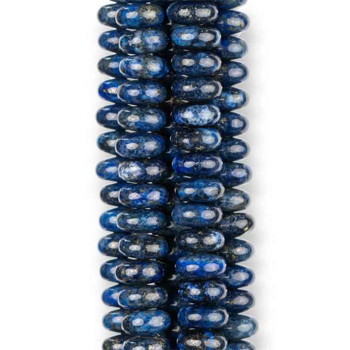 Rondelle Lapis Lazuli Bleu Brut 08x04mm