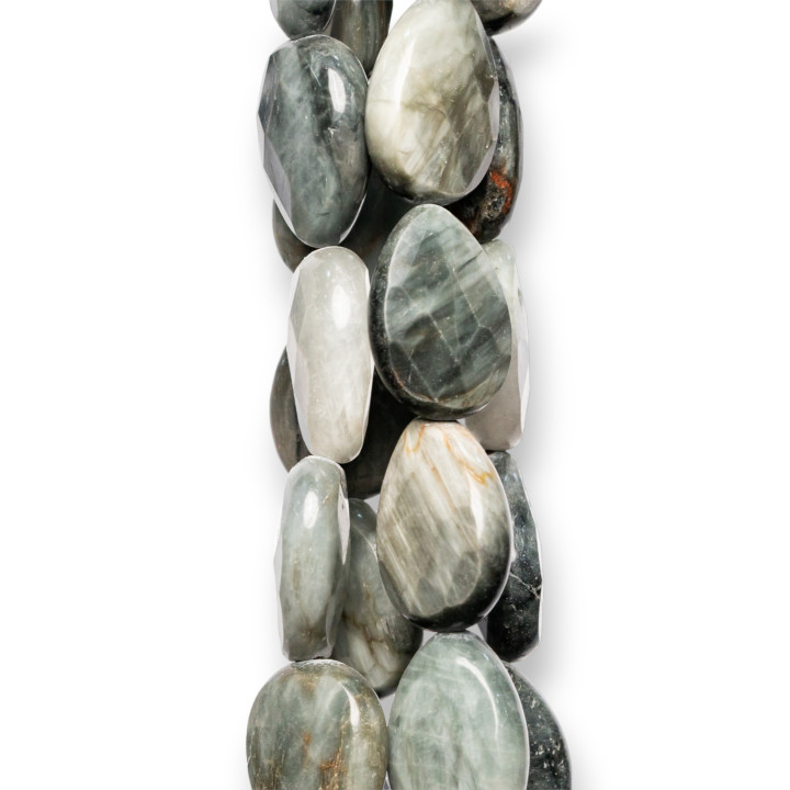 Hawkeye Drops Faceted Plate 20x30mm