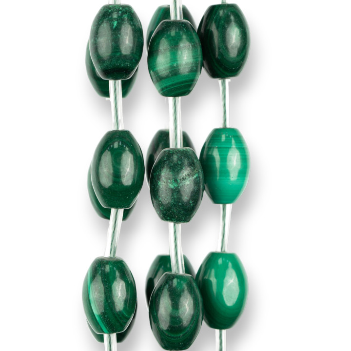 Malachite Barilotto 12,5x17,5mm