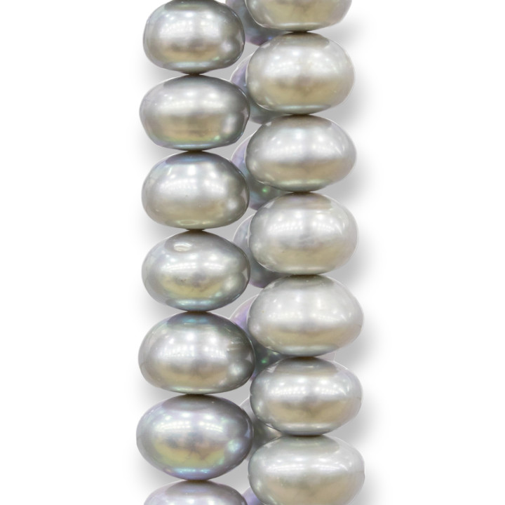 Perle Di Fiume Cipollina A+ 11,0-14,0mm Grigio