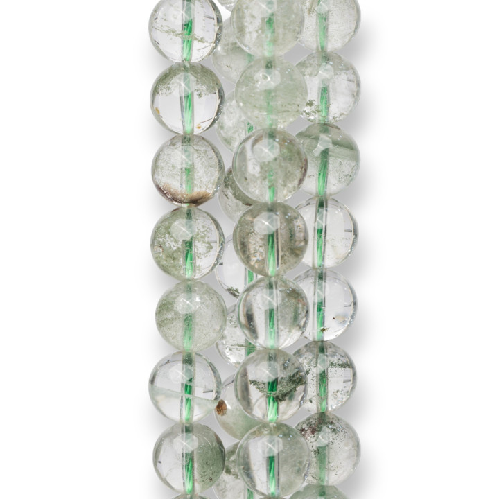 Quartz Fantôme Rond Lisse (MQO) 10mm