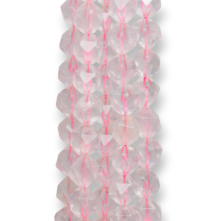 Rose Quartz Icosahedron 8mm