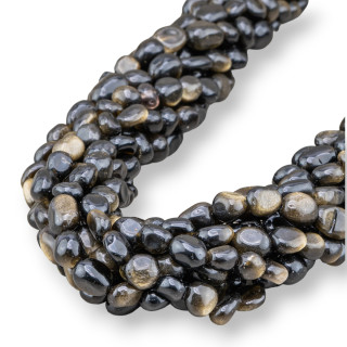 Χρυσή Πέτρα Οψιδιανός 6x8mm