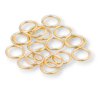 Δαχτυλίδια Counterlink Welded 925 Silver 6mm Wire 0,8mm 5gr Golden