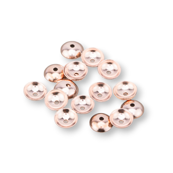 Coppette Di Acciaio 316 6mm 50gr Oro Rosa