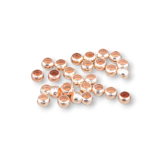 Schiaccini Componenti Tecnici Di Ottone 2,5mm 70gr Circa Oro Rosa