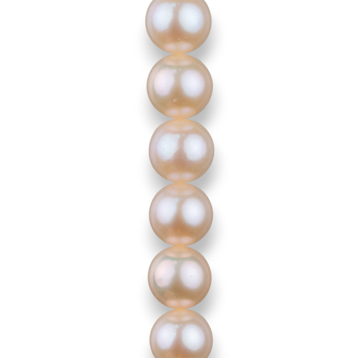 Round River Pearls 10.0-10.5mm AAAAA Pink