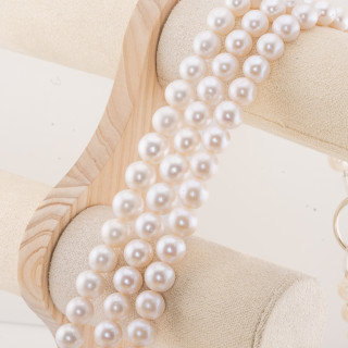 Round River Pearls 11.5-13.0mm AAAA White