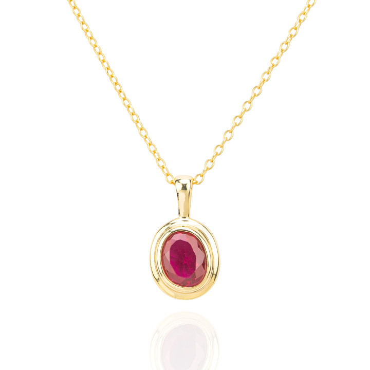 Collana Di Argento 925 Con Pendente Collezione Aurora