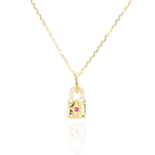 925 Silver Necklace With Pendant Aurora Collection