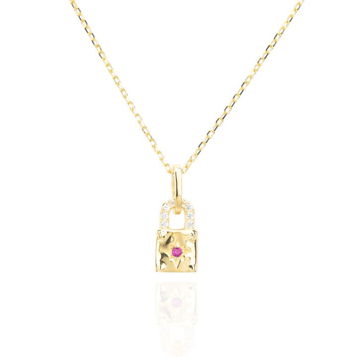 925 Silver Necklace With Pendant Aurora Collection