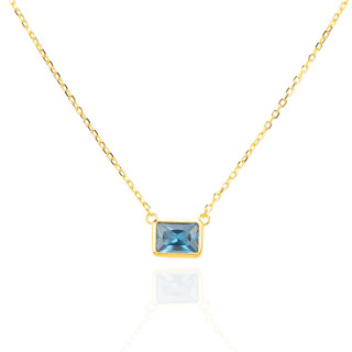 Collana Di Argento 925 Con Pendente Collezione Aurora