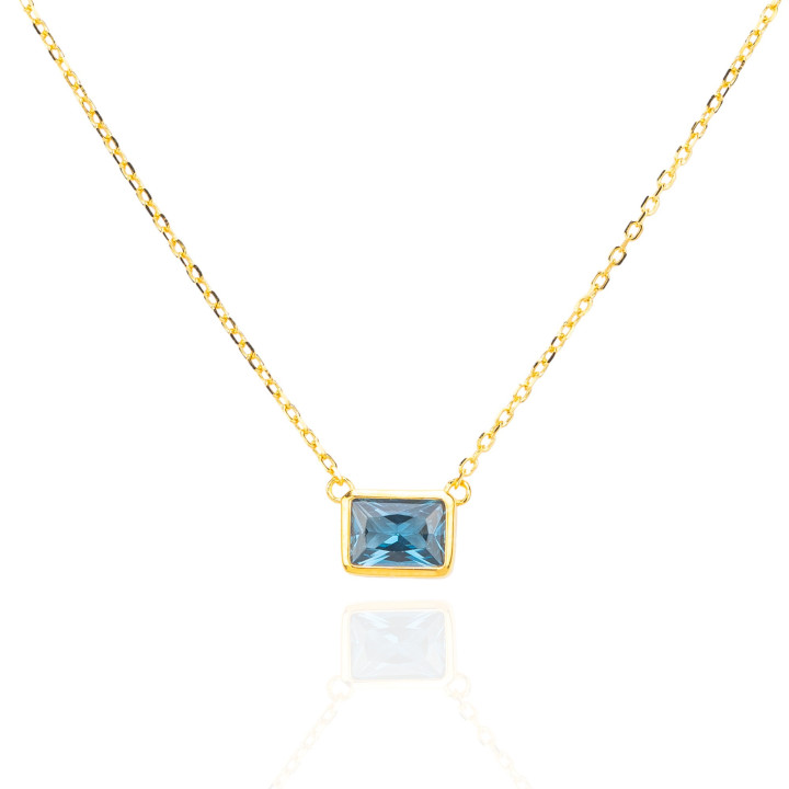 Collier En Argent 925 Avec Pendentif Collection Aurora