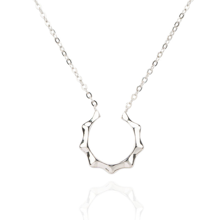 925 Silver Necklace With Pendant Aurora Collection
