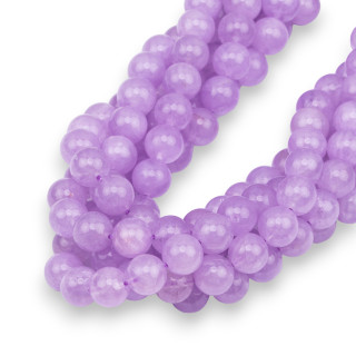 Intense Lavender Amethyst Round Smooth 08mm